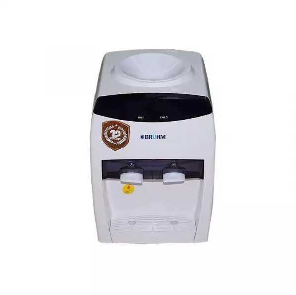 Bruhm Water Dispenser Table Top Hot & Cold White BDT-1152