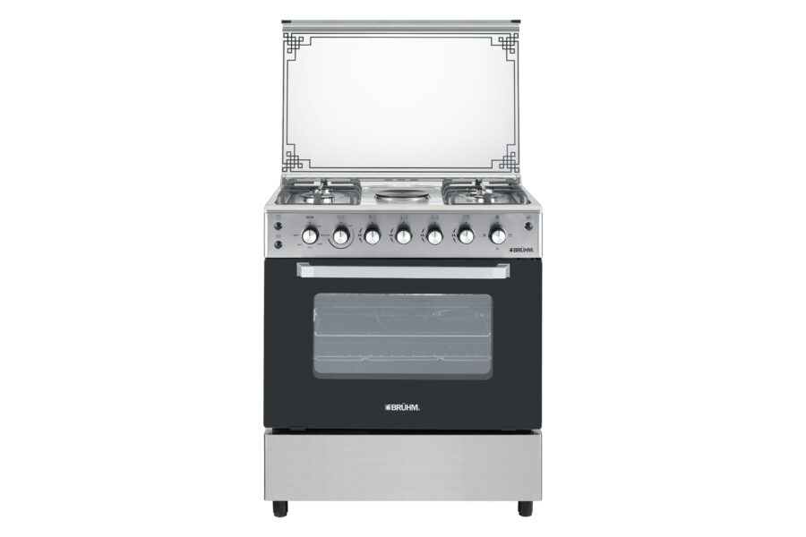 Bruhm Free Standing Gas Cooker BGC-8641II