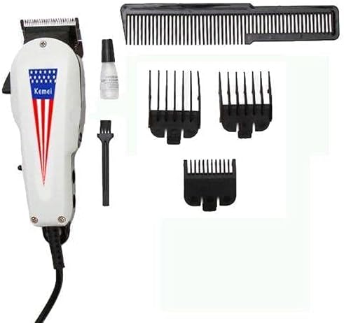 Kemei km-8845 Hair Clipper - White