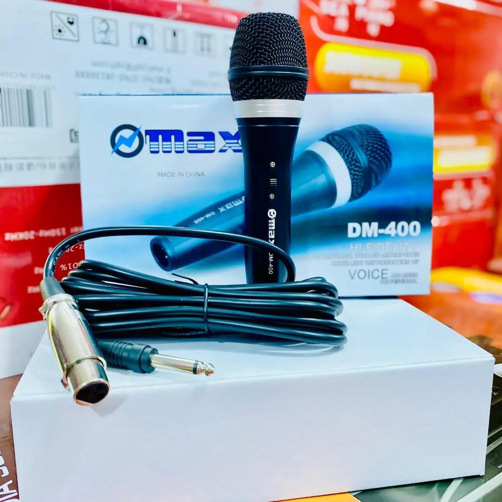 MAX  Microphone Dm400 (Dynamic Microphone)