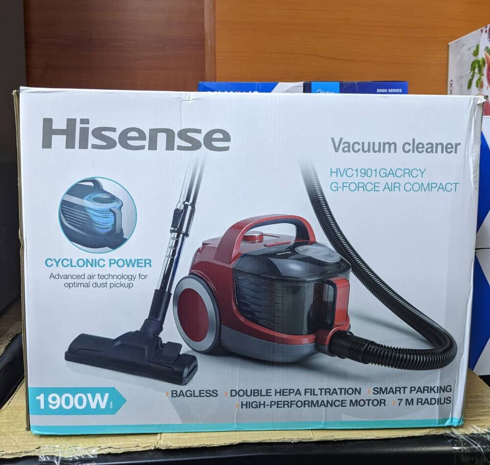 Hisense Vacuum Cleaner HVC1901GACRCY 1900 Watts