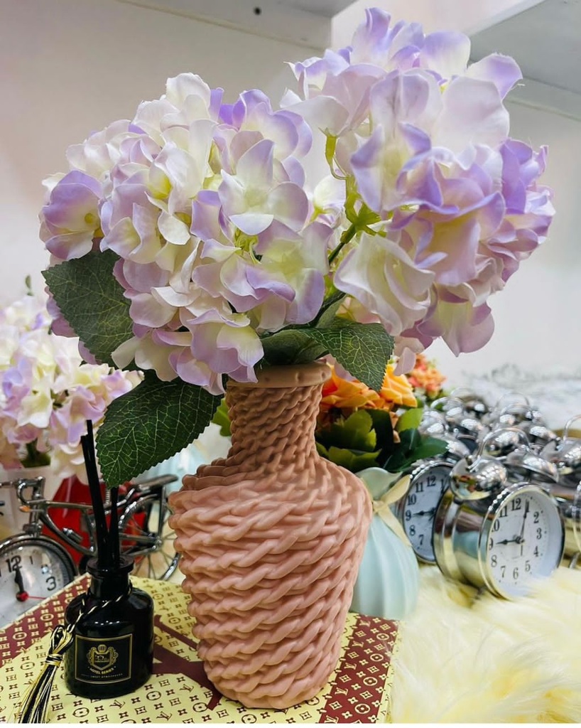 Interior Artificial Flower (Off-White & Purple)