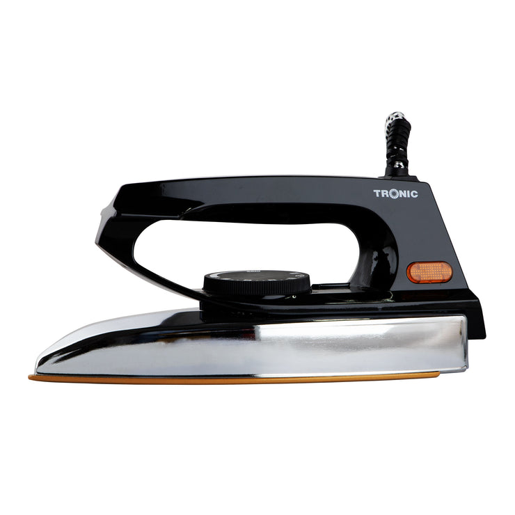 Tronic Dry Iron Heavy Duty Black & Silver