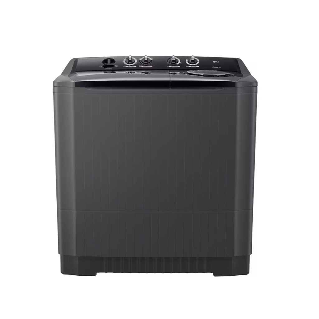 LG Twin Tub Washing Machine 16kg, Black