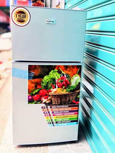 Europe Double Doors Fridge 90L
