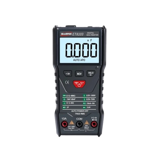 Winapex Et8103 Lcd Auto Measure Digital Multimeter 6000 Counts