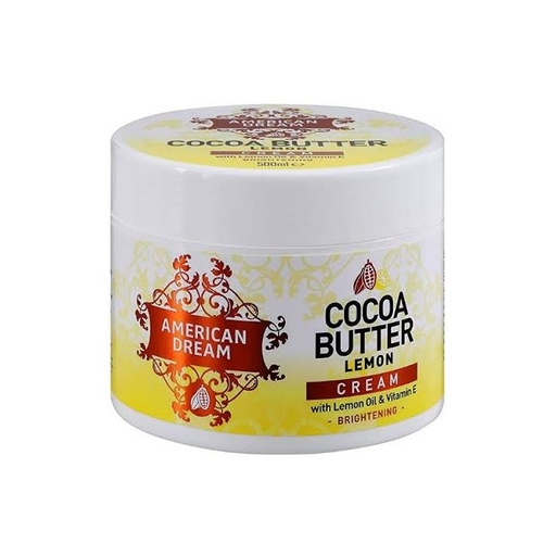 American Dream Cocoa Butter Lemon Cream