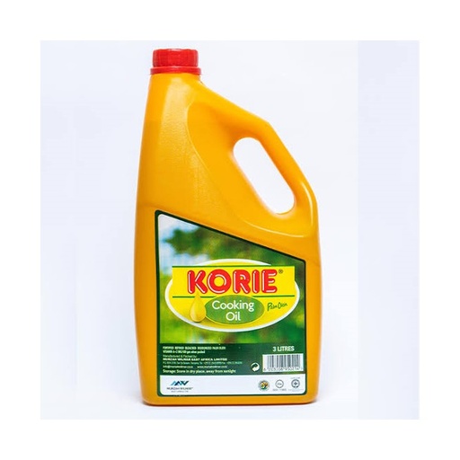 Korie Cooking Oil 3 Litres