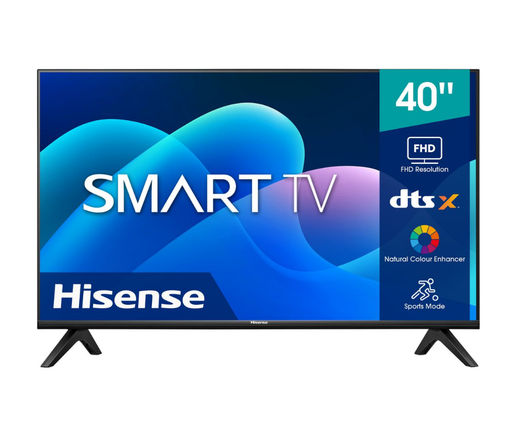 Hisense 40" A4H Full HD Smart TV with Digital Tuner & Dolby Digital