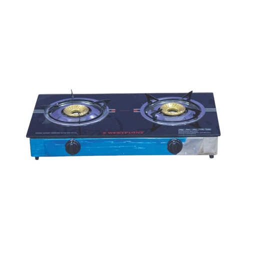 Westpoint 2 Burners Tempered Glass Gas Stove |WTIL2720