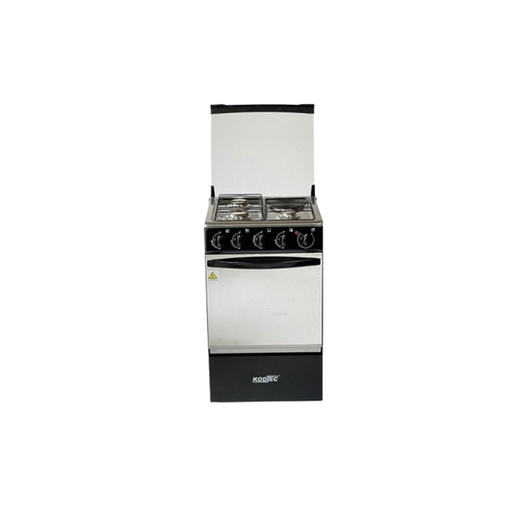 Kodtec Freestanding Cooker 506x560x850mm 3 Gas Burners, 1 Electric Plate with Gas Oven KT-8518SV