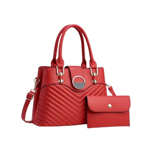 DJRM Classic Medium Sized Handbag |Red