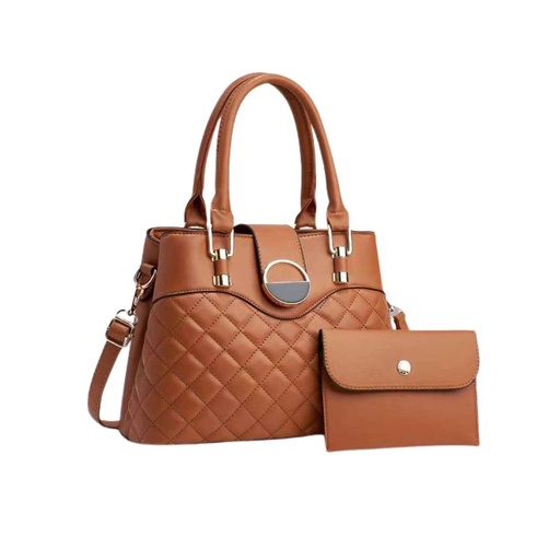 DJRM Classic Medium Sized Handbag |Brown