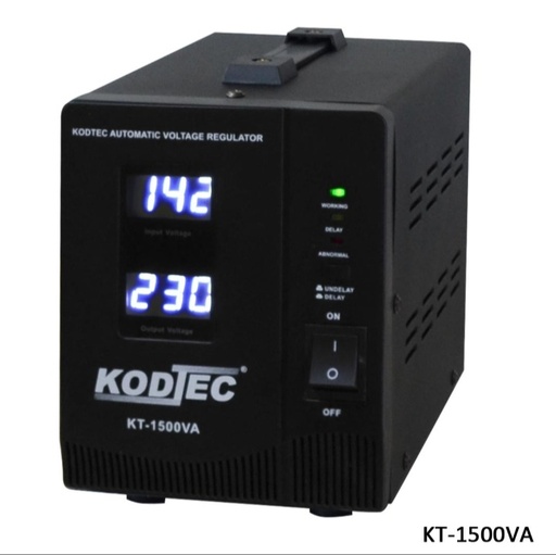 Kodtec Automatic Voltage Regulator 1500V | KT1500V