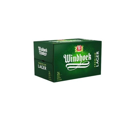 Windhoek Larger Case 24 Bottles Of 330Ml