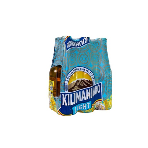 Kilimanjaro Light Larger 330Ml Pack Of 6