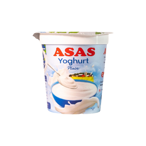 Asas Yoghurt Plain 150Ml X 6