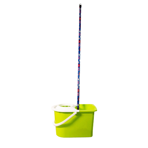 Rectangular Mop Bucket with Mop & Handle