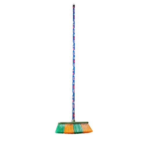 Francesina Coloured Fibre Soft Broom with Handle