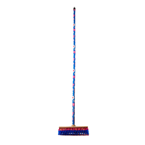 Deck Scrub Broom with Handle