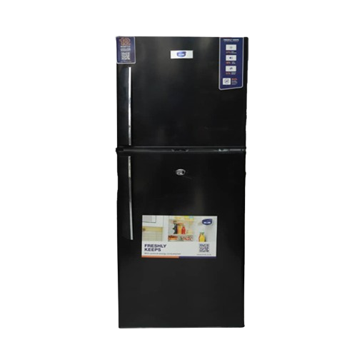 Mr UK Double Doors Refrigerator |UK54-128 Black