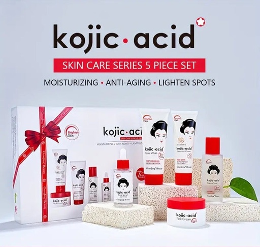 Kojic Acid Skin Care Series 5 Piece Set